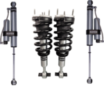 Bilstein B8 6112 0-1.2 Front Assembled Coilovers with B8 5160 RR 0-1 Rear Lift Reservoir Shocks for 2019-2023 Chevy-GMC Sierra Silverado 1500 Trail Boss-AT4 2WD-4WD