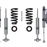 Bilstein B8 6112 0-1.2 Front Coilovers and B8 5160 RR 0-1 Rear Lift for 2019-2023 Chevy GMC Silverado Sierra 1500 Trail Boss-AT4