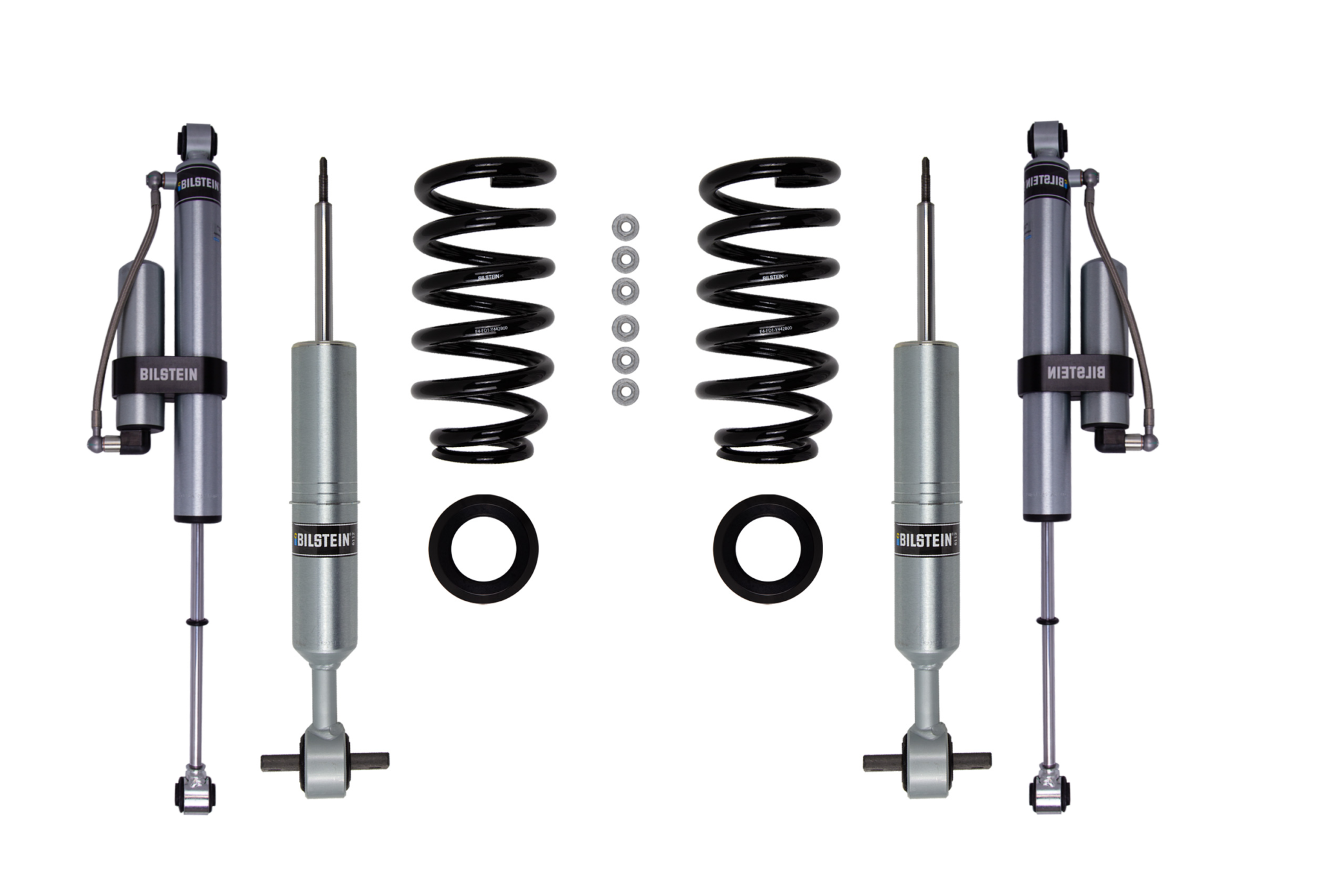 Bilstein B8 6112 0 12 Front Assembled Coilovers With B8 5160 Rr 0 1″ Rear Lift Reservoir 7217