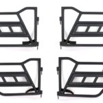 Jeep Front and Rear Tube Doors 2018-Present Wrangler JL Fishbone Offroad - FB24086