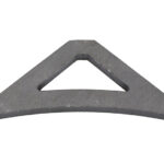 Jeep Gusset Triangular Bare Steel Fishbone Offroad - FB26056