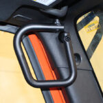 Jeep JK Grab Handles Front 07-18 Wrangler JK 2/4 Door Steel Black Textured Powdercoat Fishbone Offroad - FB25033