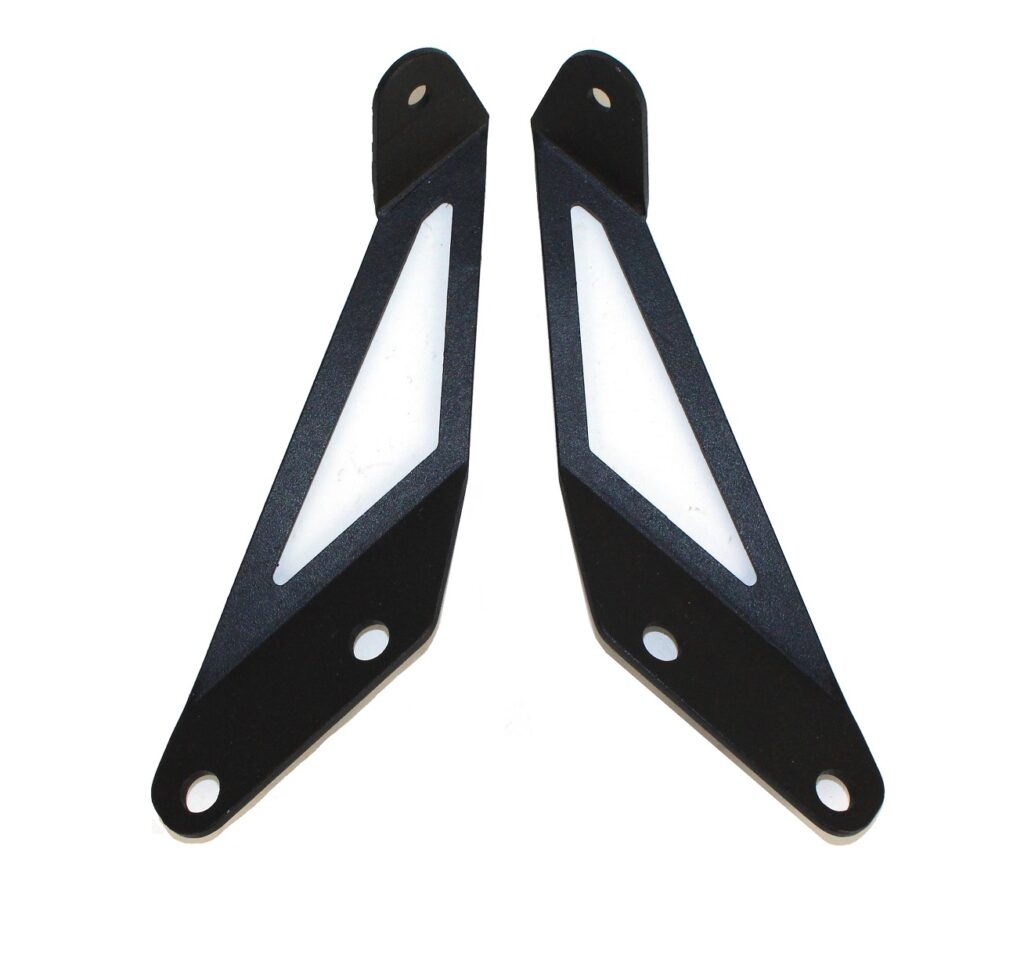 Jeep JK Hood Light Mount Brackets 07-18 Wrangler JK Fishbone Offroad - FB21066