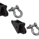 Jeep JK Rear D-Ring Frame Mounts 2007 to 2018 JK Wrangler