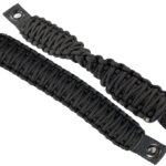 Wrangler Paracord Door Handles Black for 97-06 Jeep Wrangler Fishbone - FB55285