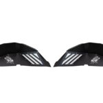 Wrangler Rear Inner Fenders For 18-Up Wrangler Black Powdercoat Fishbone - FB33193R