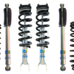 Bilstein 5100 0-2.75 Front Assembled Coilovers with 0-1 Rear Lift Shocks and 1 Rear Lift Coils for 2011-2018 RAM 1500 4WD