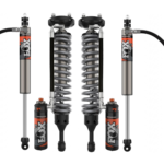 FOX 2.5 Perf Elite Series 3 Front Lift Reservoir Adjustable Coilovers with 2-3 Rear Lift Reservoir Adjustable Shocks for 2007-2021 Toyota Tundra 2WD-4WD