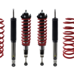 KYB JAOS 2 Front Assembled Coilovers with Rear adjustable compression Shocks for 2010-2014 Toyota FJ Cruiser