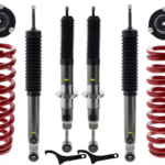 KYB JAOS 2 Front and Rear Coils and Shocks Kit with adjustable compression for 2010-2014 Toyota FJ Cruiser