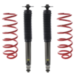 KYB JAOS 2 Rear Lift adjustable compression shocks with Coils for 2010-2014 Toyota FJ Cruiser