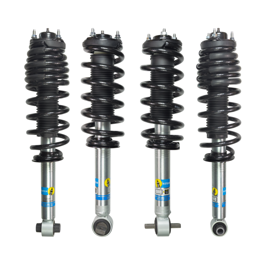 Bilstein 5100 1-2.9 Lift Front, 1-2.5 Rear Assembled Coilover Shocks for 2021-2024 Ford Bronco 4 Door