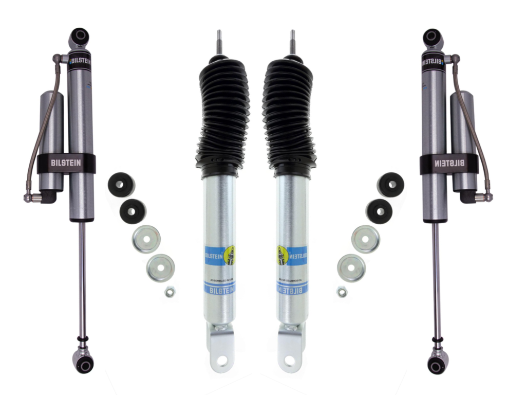 99-06 Chevy-GMC Sierra 1500 4WD Bilstein 5100 2-2.5 Front and B8 5160 0-2 Rear Lift Shocks