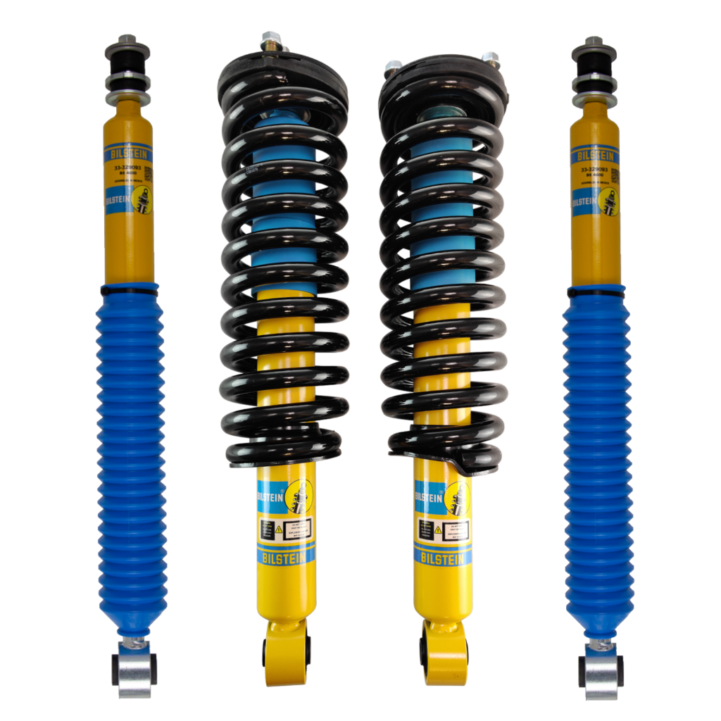 Bilstein 4600 Assembled Coilovers with OE Replacement Springs and Rear Shocks for 2010-2023 Toyota 4Runner