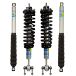 Bilstein 5100 0-2 Lift Front Coilovers with OE Replacement Coils and 0-1 Rear Lift Shocks for 2021-2022 Ford F-150