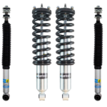 Bilstein 6112 Assembled 1.3-2.9 Front Coilovers with Eibach Pro Lift Rear 1 Coil Springs and 0-1 Rear Lift Shocks Kit for 2001-2007 Toyota Sequoia 4WD