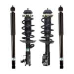 Bilstein B4 OE Replacement Front Assembled Coilovers and Rear Shocks for 2009-2013 Honda Fit