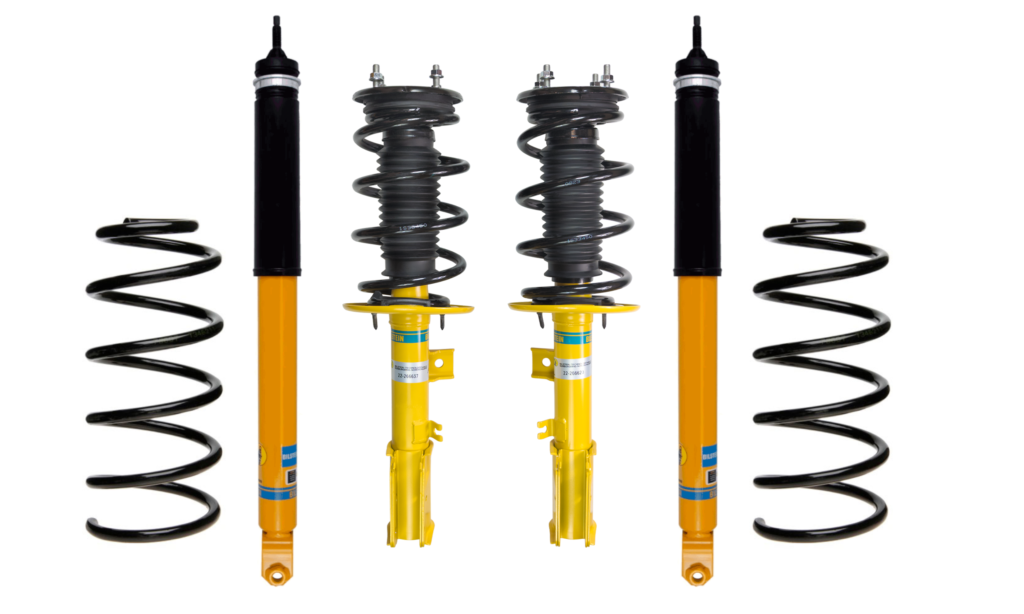 Bilstein B6 Assembled Front Coilovers, Rear Shocks and Coils For 2011-2019 Ford Explorer 2WD-4WD