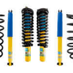 Bilstein 4600 Front Assembled Coilovers, OE Replacement Coils with Rear Shocks and Rear Coils for 2002-2004 Oldsmobile Bravada