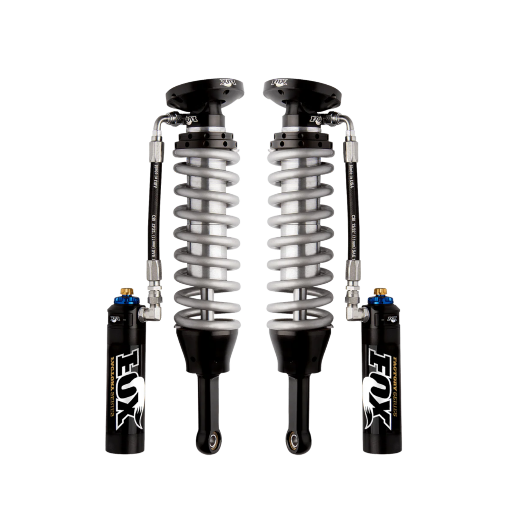 FOX 2.5 Body 7.4 Long Travel DSC Reservoir Front Coilovers for Total Chaos Kits for 2005-2023 Toyota Tacoma