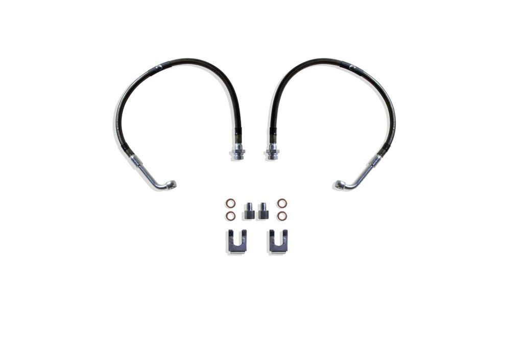 MaxTrac Extended Front Brake Lines for 1982-2004 S-10/Sonoma 2WD or 1982-1997 Blazer/Jimmy 2WD-510100