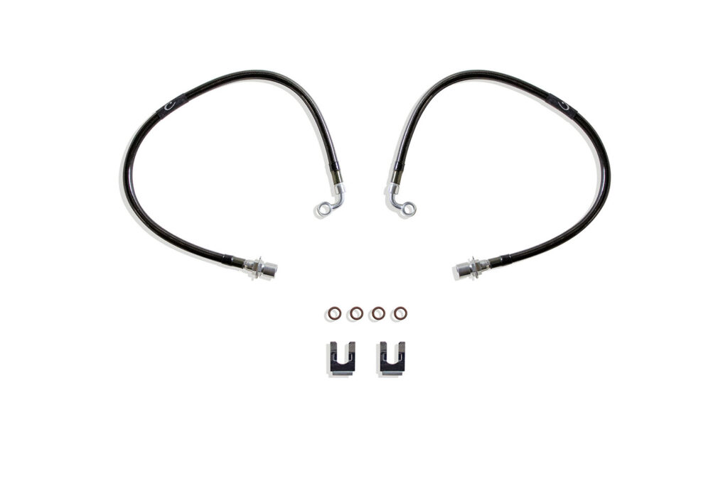 MaxTrac Extended Front Brake Lines for 2003-2008 RAM 2500/3500 and 1500 Mega Cab 2WD-512200