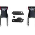 MaxTrac 2" Lowering Shackles & Sensor Brackets for Adaptive Ride Models for 2019-2024 Silverado/Sierra 1500 2WD/4WD-712120MR