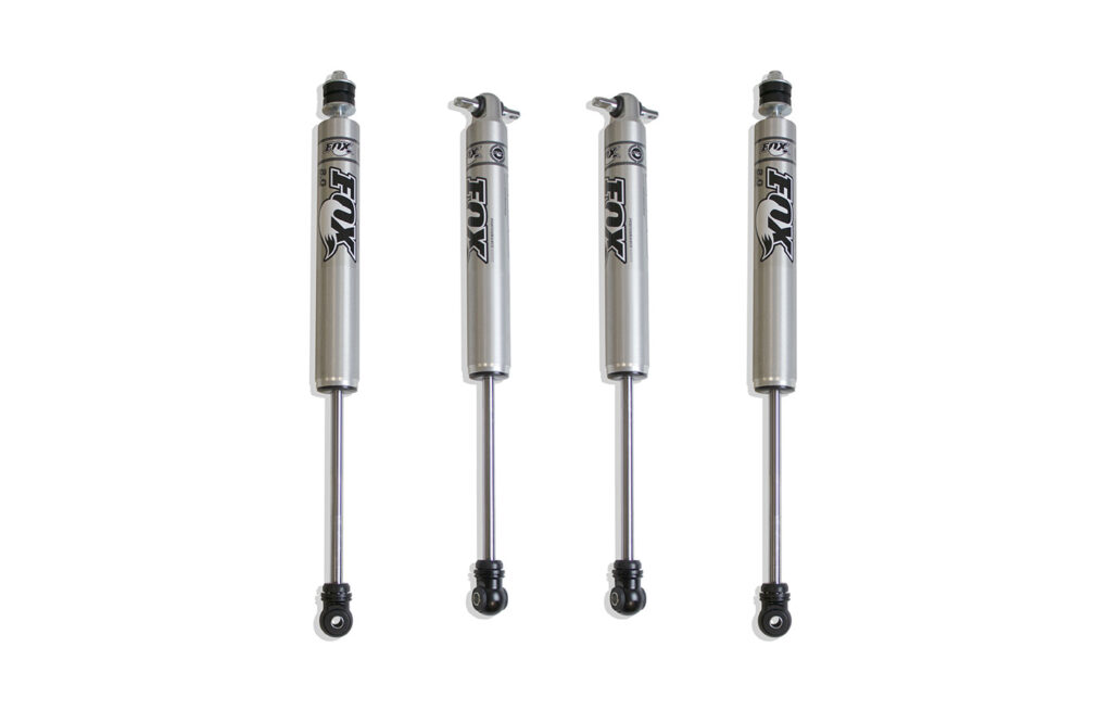 MaxTrac Front & Rear Fox 2.0 Performance Series Shocks – 3" Lift Height for 2007-2018 Jeep JK Wrangler-889730F