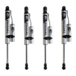 MaxTrac Front & Rear Vulcan Series Reservoir Shocks – 2.5" Lift Height for 2017-2024 F-250/F-350 4WD-943325VR