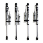 MaxTrac Front & Rear Vulcan Series Reservoir Shocks – 2.5" Lift Height for 2014-2024 RAM 2500 4WD-947225VR