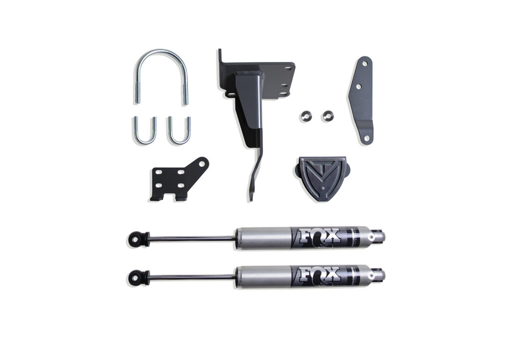 MaxTrac Dual Steering Stabilizer Kit with Fox Stabilizers-9472DSS-F