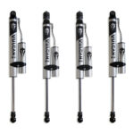 MaxTrac Front & Rear Vulcan Series Reservoir Shocks – 4″ Lift Height for 2013-2024 RAM 3500 4WD without Factory Rear Air Ride-947340VR