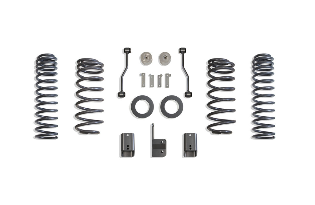 MaxTrac 4" Lift Kit (No Shocks) for 2021-2024 Jeep JL Wrangler 4xe Hybrid-949842H