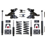 MaxTrac 4"/6" Lowering Kit with HD Rotors for V8 Models for 1988-1998 Silverado/Sierra 1500 2WD-K330546H-8