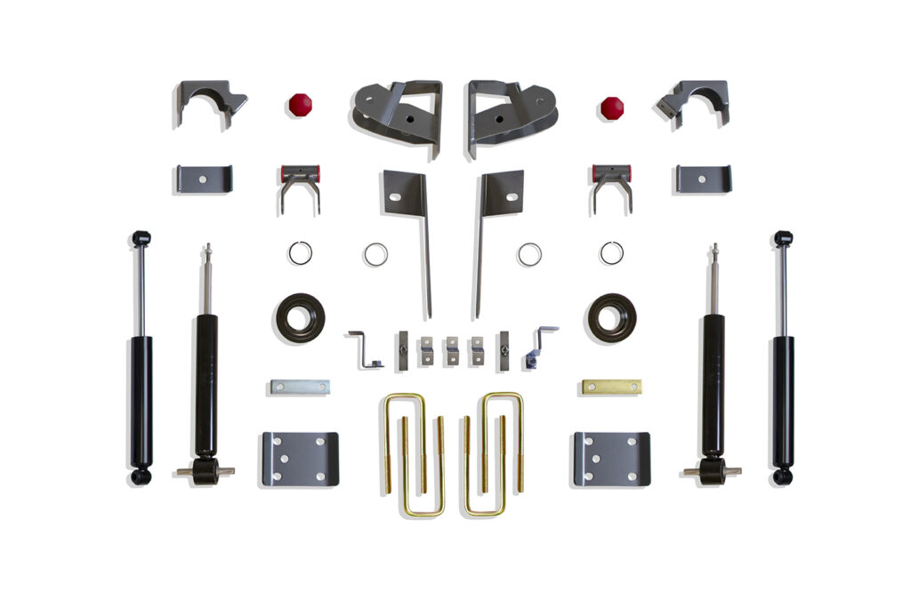 MaxTrac 2"/4" Lowering Kit with Struts for 2019-2024 Silverado/Sierra 1500 2WD/4WD-K331924S