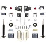 MaxTrac 2"/4" Lowering Kit with Struts for 2019-2024 Silverado/Sierra 1500 2WD/4WD-K331924S