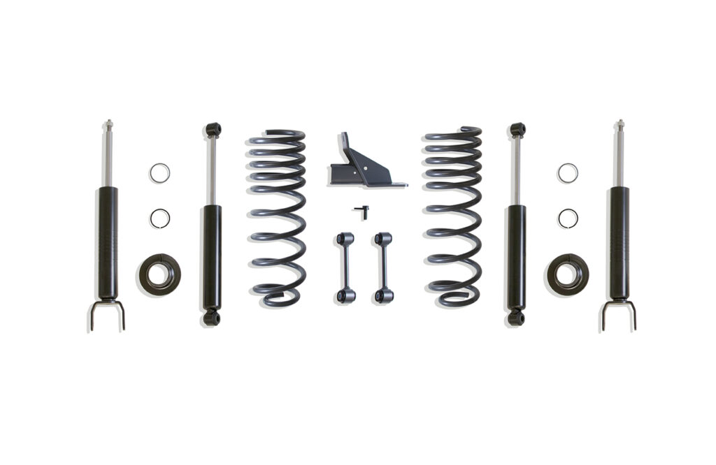 MaxTrac 2"/4" Lowering Kit for 2009-2024 RAM 1500 5-Lug 4WD-K332424