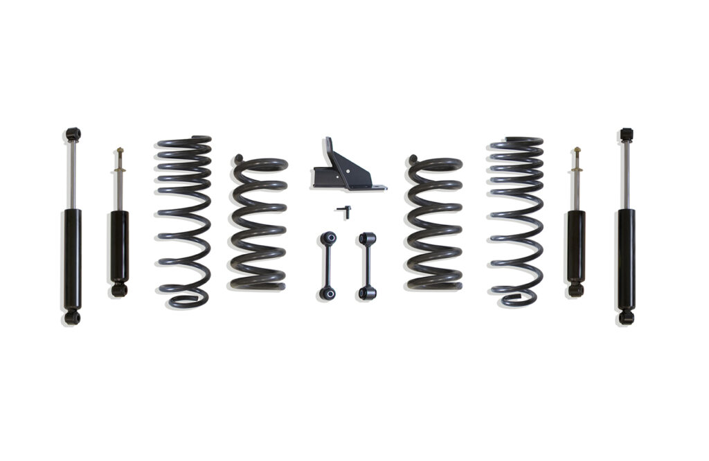 MaxTrac 2"/4" Lowering Kit for 2009-2024 RAM 1500 5-Lug 2WD 4DR V8-K332924-8