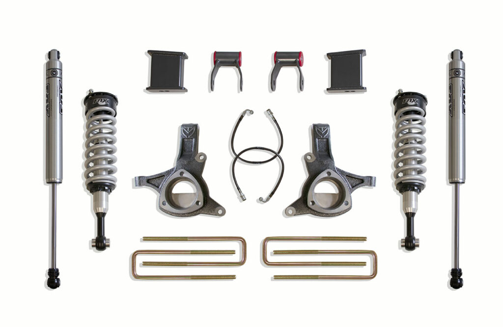 MaxTrac 7″ Lift Kit with Fox Shocks for 2007-2016 Silverado/Sierra 1500 2WD-K881375F