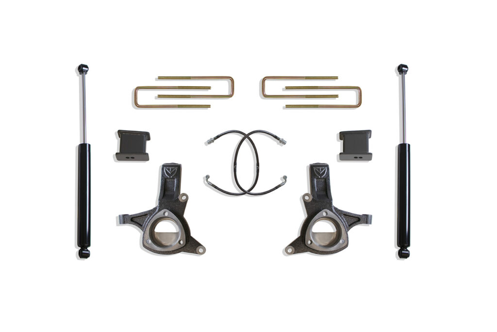 MaxTrac 5" Lift Kit with MaxTrac Shocks and Stamped Steel Arms for 2016-2018 Silverado/Sierra 1500 2WD-K881753