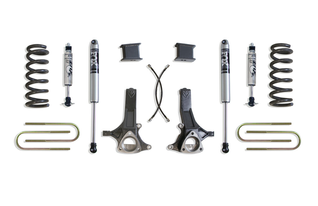 MaxTrac 7" Lift Kit with Fox Shocks for 2002-2008 RAM 1500 2WD 4.7L-K882170F