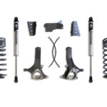 MaxTrac 4.5" Lift Kit with Vulcan Series IFP Shocks for 2009-2024 RAM 1500 5-Lug 2WD-K882443V