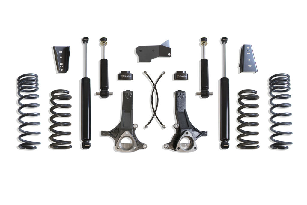 MaxTrac 6.5" Lift Kit with MaxTrac Shocks for 2009-2024 RAM 1500 5-Lug 2WD (EcoDiesel)-K882464