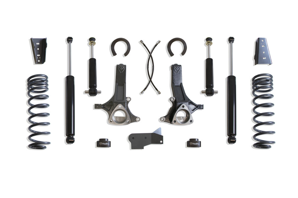 MaxTrac 6.5″ Lift Kit with Shocks for 2009-2024 RAM 1500 V6 2WD-K882465