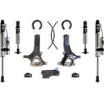 MaxTrac 6.5" Lift Kit with Vulcan IFP Front and Vulcan Reservoir Rear Shocks for 2009-2024 RAM 1500 5-Lug 2WD V6-K882465VR