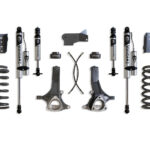 MaxTrac 7" Lift Kit with Vulcan IFP Front and Vulcan Reservoir Rear Shocks for 2009-2024 RAM 1500 5-Lug 2WD 4.7L-K882470VR