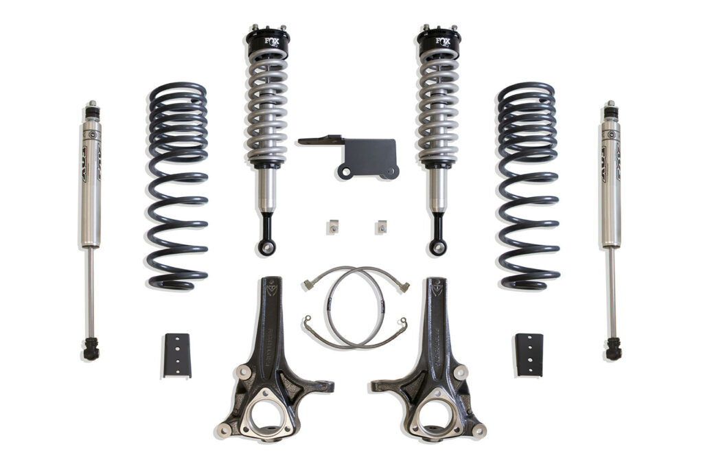 MaxTrac 7" Lift Kit with Fox Shocks for 2019-2024 RAM 1500 2WD-K882774FC