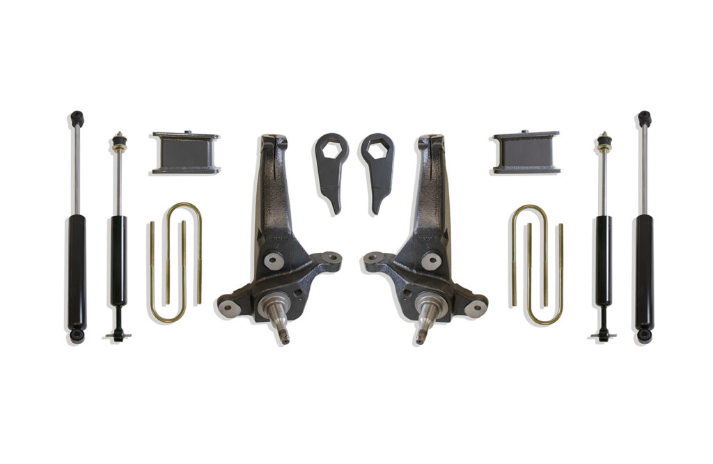 MaxTrac 5-6" Lift Kit for Torsion Bar Models for 2001-2009 Ranger 2WD (Requires Longer Aftermarket Upper Control Arms to Align Properly)-K883053C