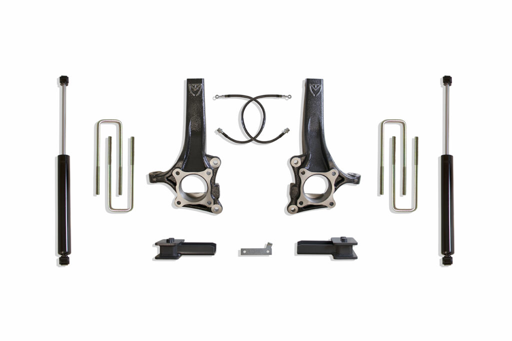 MaxTrac 4" Lift Kit with MaxTrac Shocks for 2009-2014 F-150 2WD-K883442