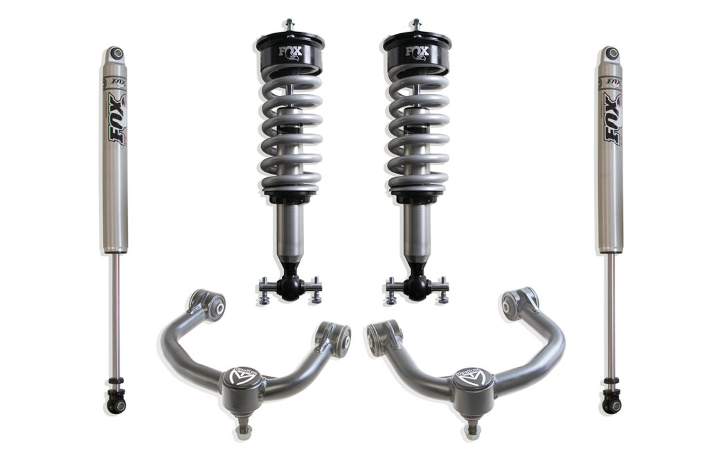 MaxTrac 2.5" Fox Coilover Leveling Kit for 2021-2024 F-150 2WD-K884120FC